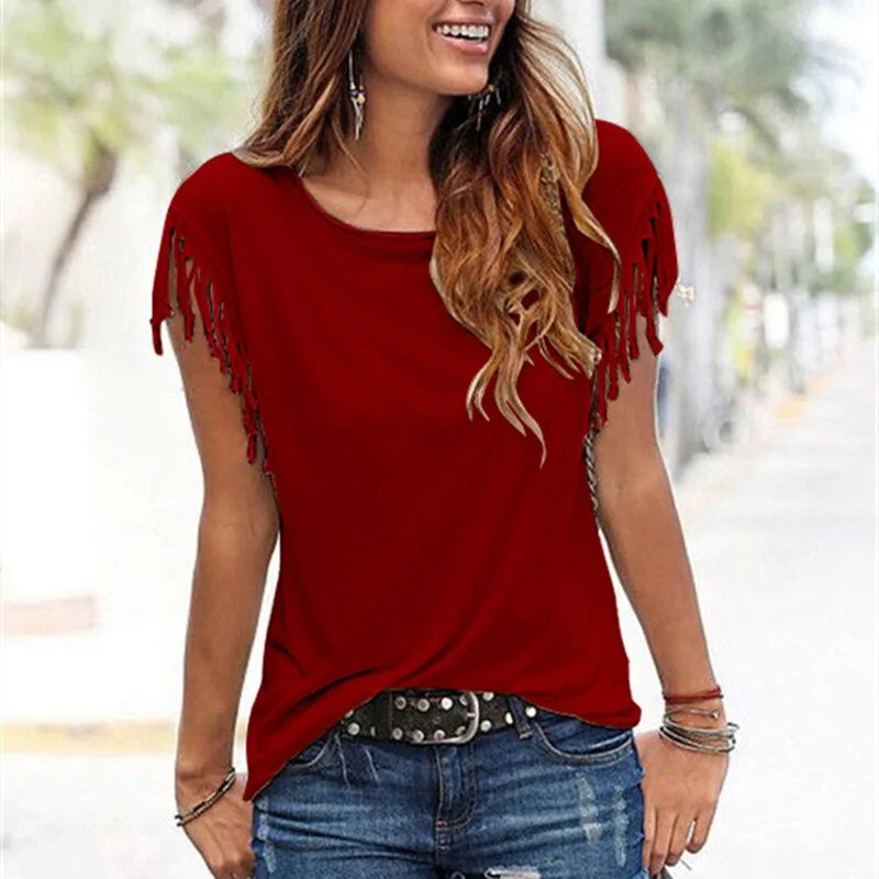 Fringed Summer Shirt