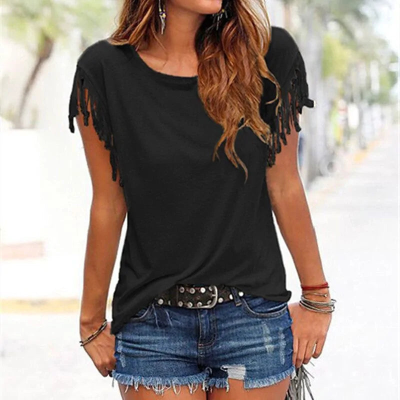 Fringed Summer Shirt