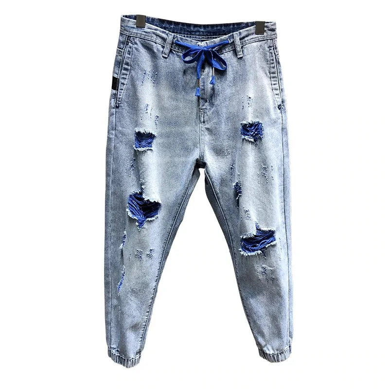 Streetwear Ripped Joggers