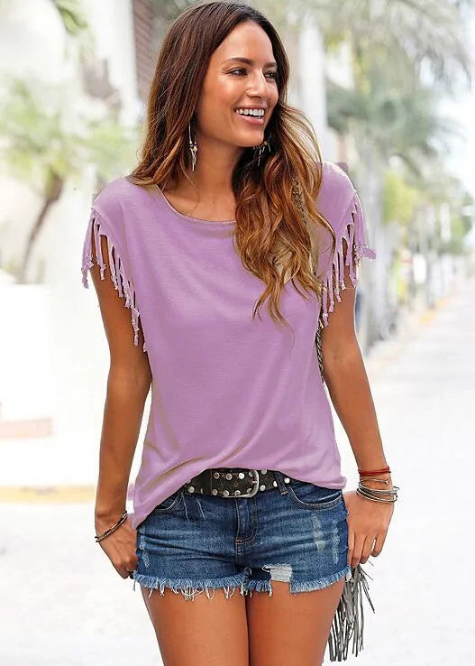 Fringed Summer Shirt