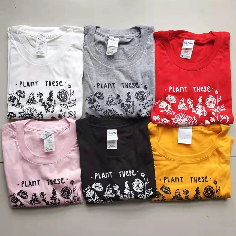 Wild Flower Graphic T-shirt