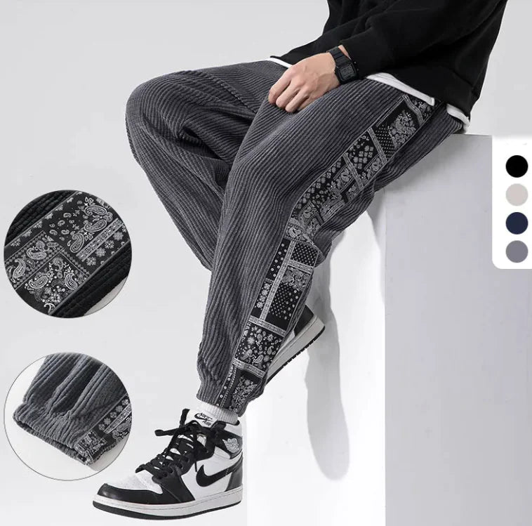 Men's Casual Print Pants