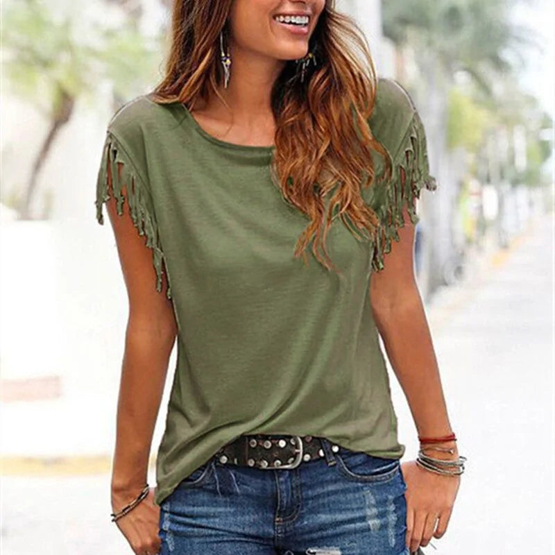 Fringed Summer Shirt