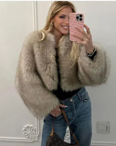 Faux Fur Coat