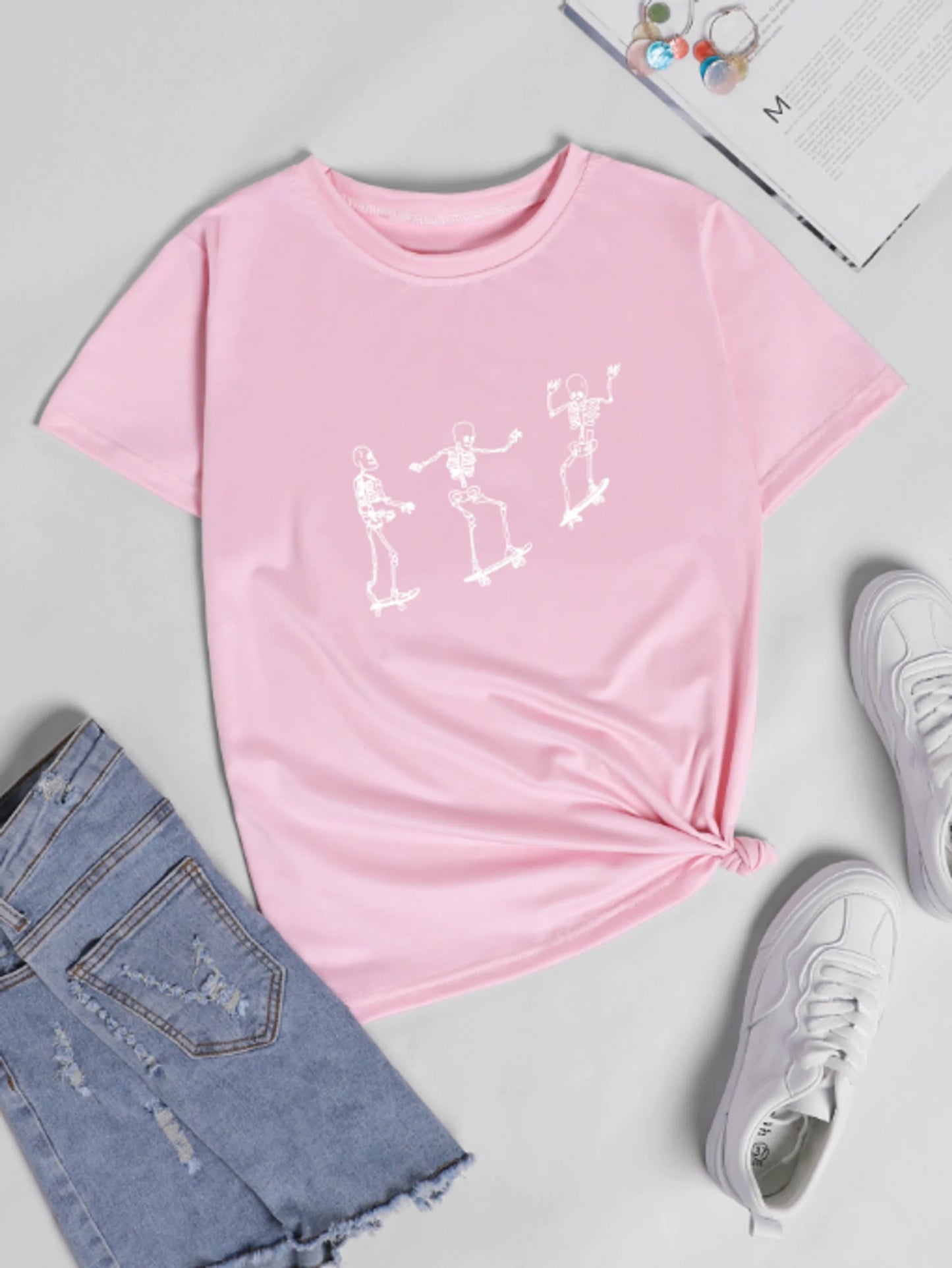 Skeleton Skaters T-shirt