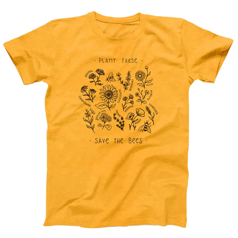 Wild Flower Graphic T-shirt